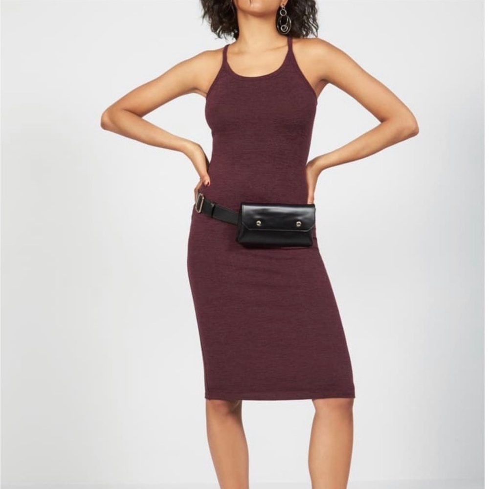 Leith Mèlange Body-Con Dress